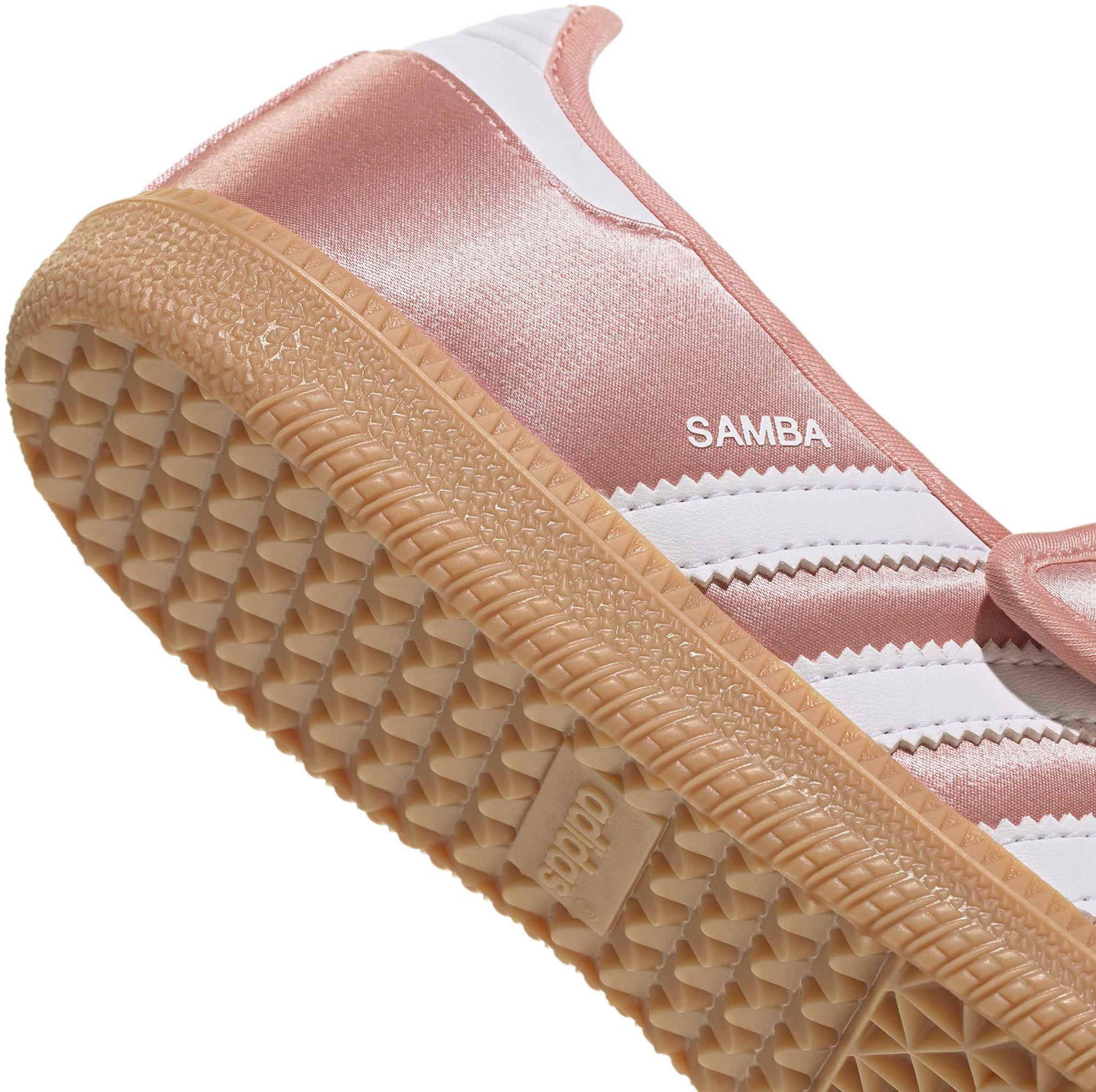 adidas Kids' Grade School Samba Jane Shoes - Wonder Mauve/Ftwr White/Gum 3 - View 8