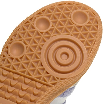 adidas Kids' Preschool Samba Care Bear Shoes - Light Purple/White/Blue Dawn - View 6
