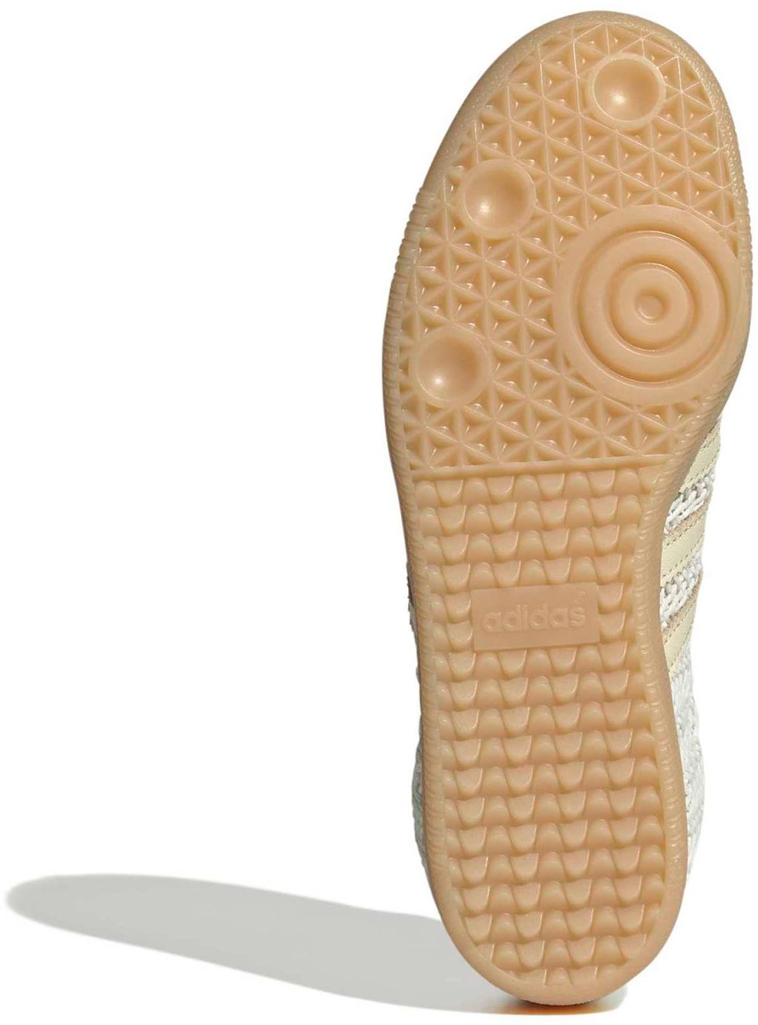 adidas Women's Samba OG Shoes - Crochet Off Wht/Wm Vanlla - View 3