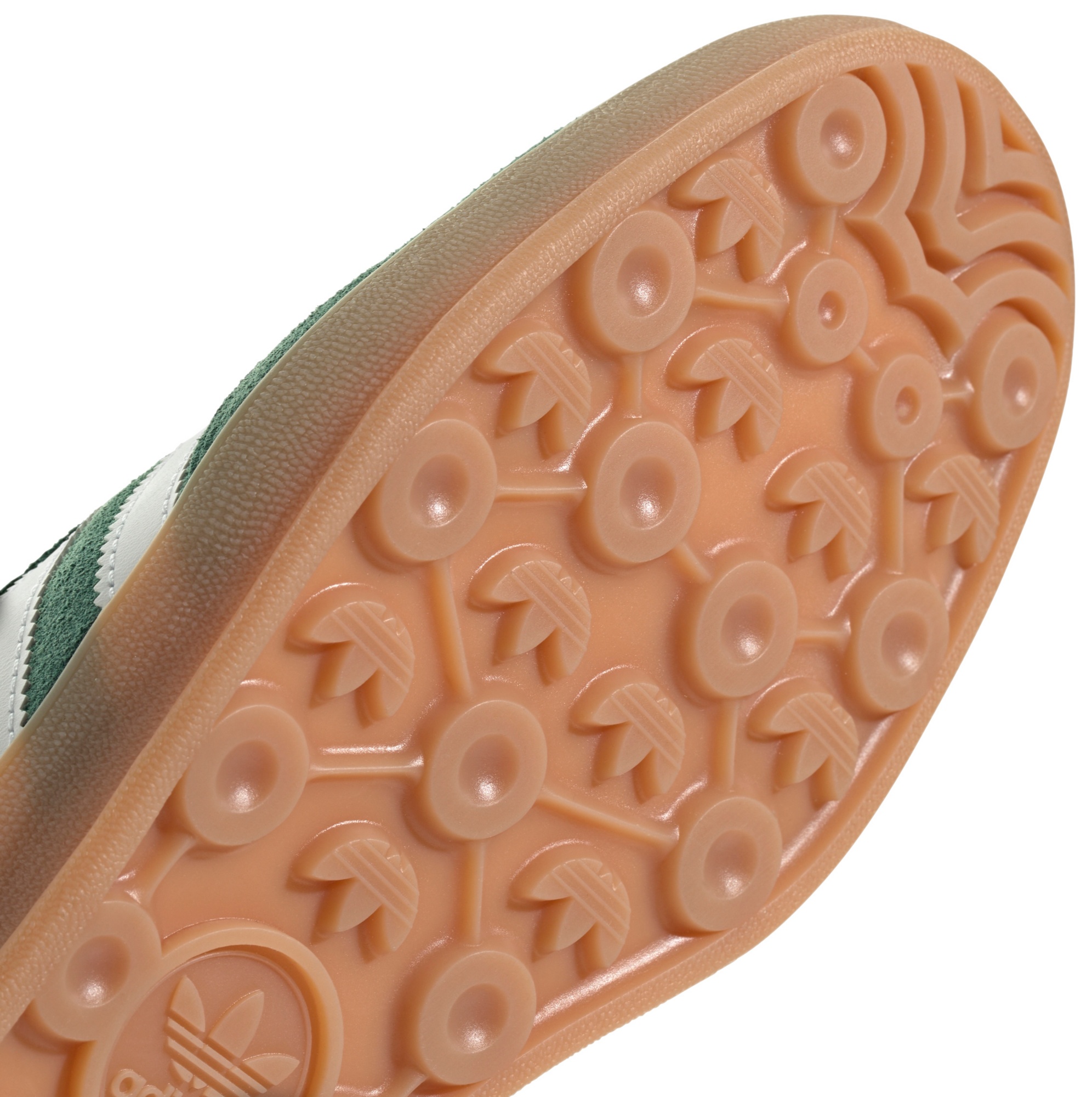 adidas Men's Gazelle Indoor Shoes - Collegiate Green/White/Gum - View 10