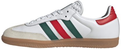 adidas FIFA World Cup Samba OG Shoes - Ftwr White/Better Scarlet/Team Dark Green - View 4