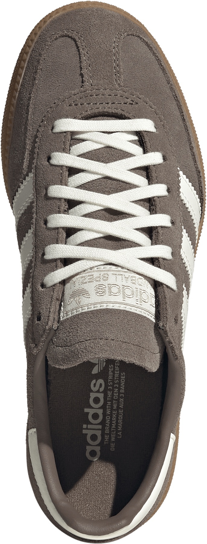 adidas Kids' Grade School Handball Spezial Shoes - Earth Strata/Off White/Gum - View 2