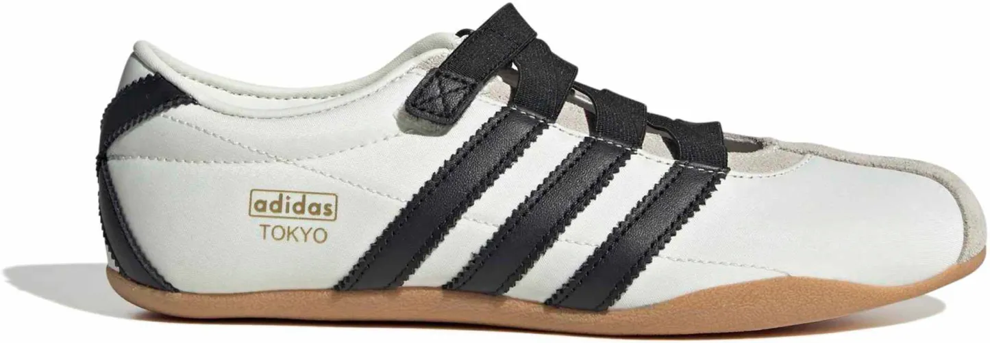 adidas Tokyo Women's MJ Shoes - Off White/Black/Gum 3 - View 1