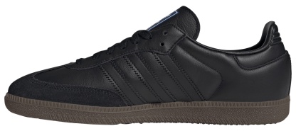 adidas Samba OG Shoes - Black/Gum - View 6
