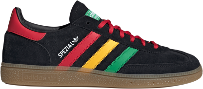 adidas Handball Spezial Jamaica Shoes - Black/Red - View 1