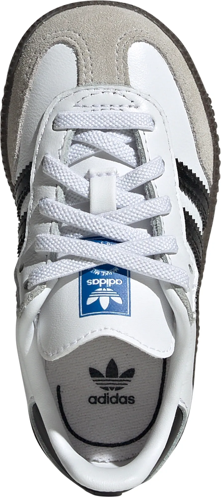 adidas Toddler Samba OG Shoes - White/Black/Gum - View 2