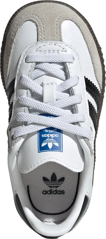 adidas Toddler Samba OG Shoes - White/Black/Gum - View 2