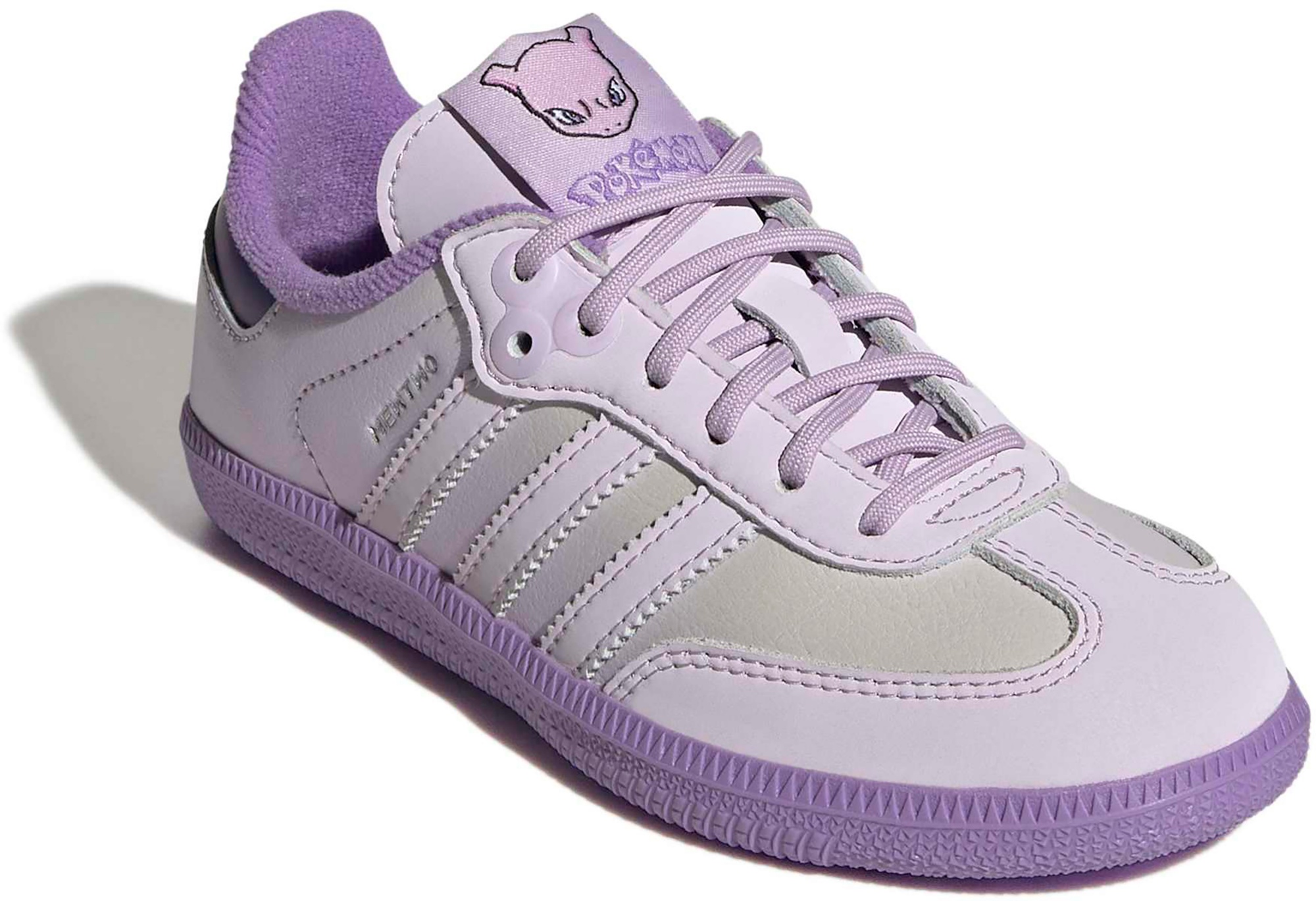 adidas x Pokémon Kids' Preschool Samba OG Shoes - Lavender/Lavender/Violet - View 5