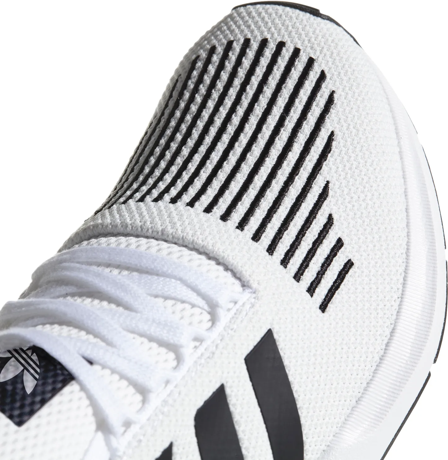 adidas Originals Men's Swift Run Shoes - White/Black - View 9