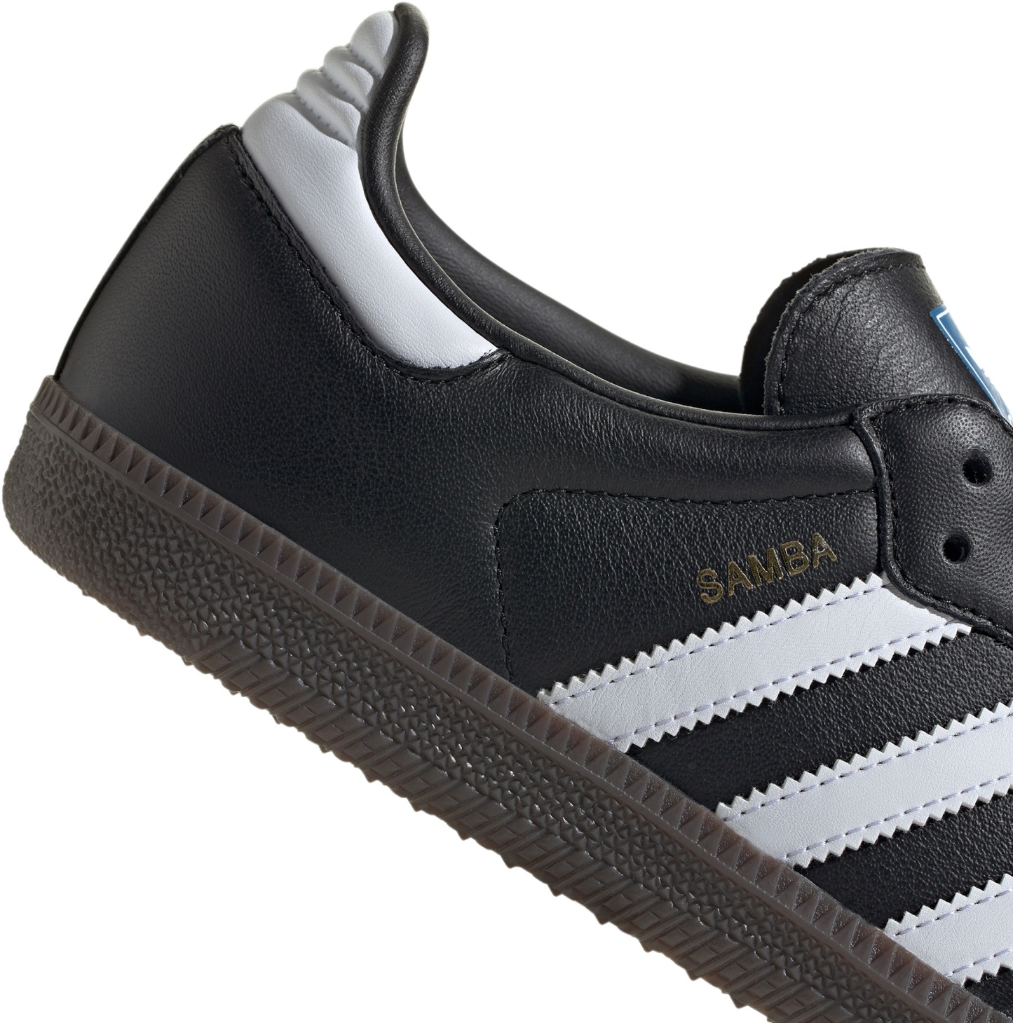 adidas Women's Samba OG Shoes - Black/White/Gum - View 6