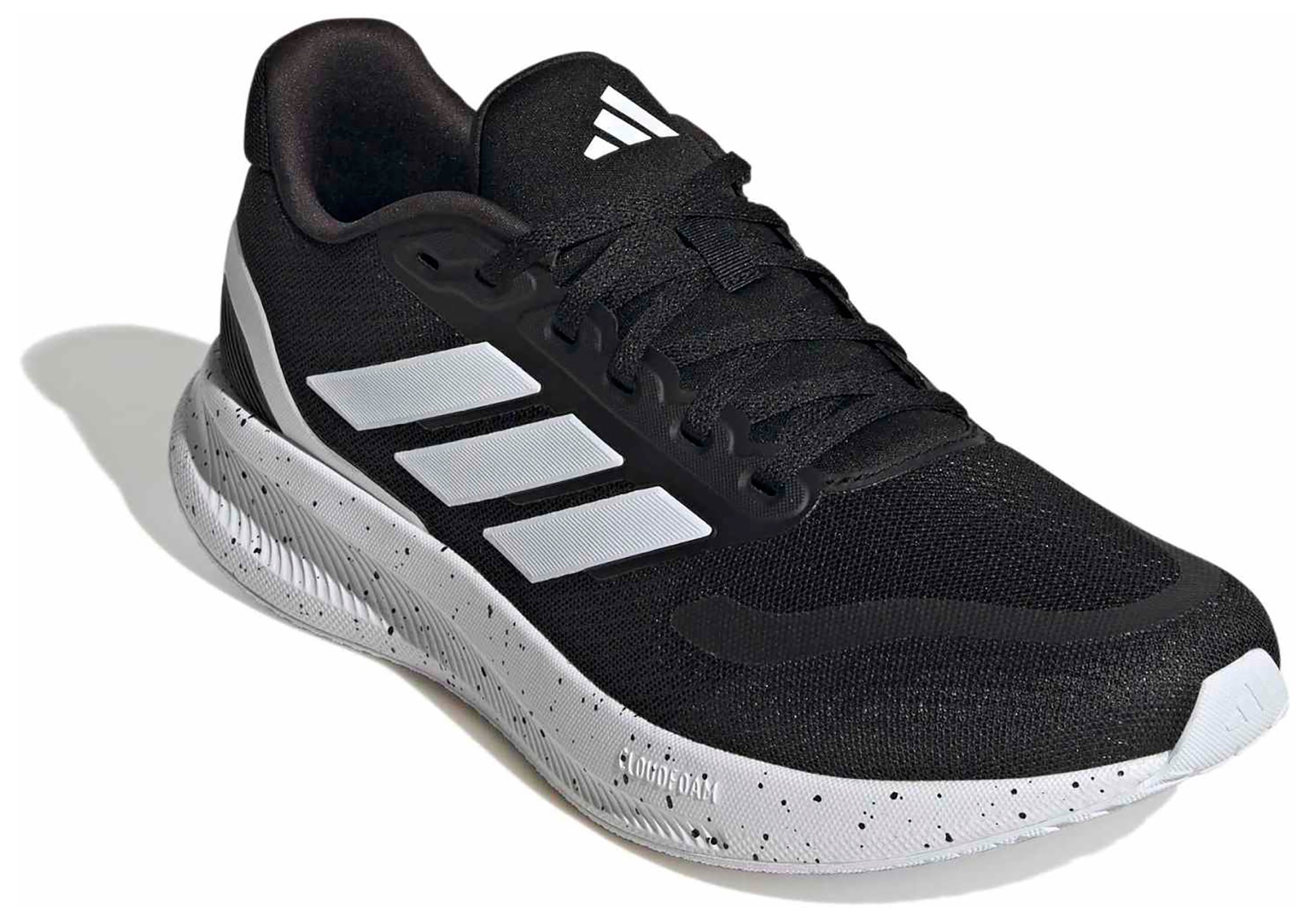 adidas Men's Runfalcon 5 Running Shoes - Core Black/Ftwr White/Core Black - View 5