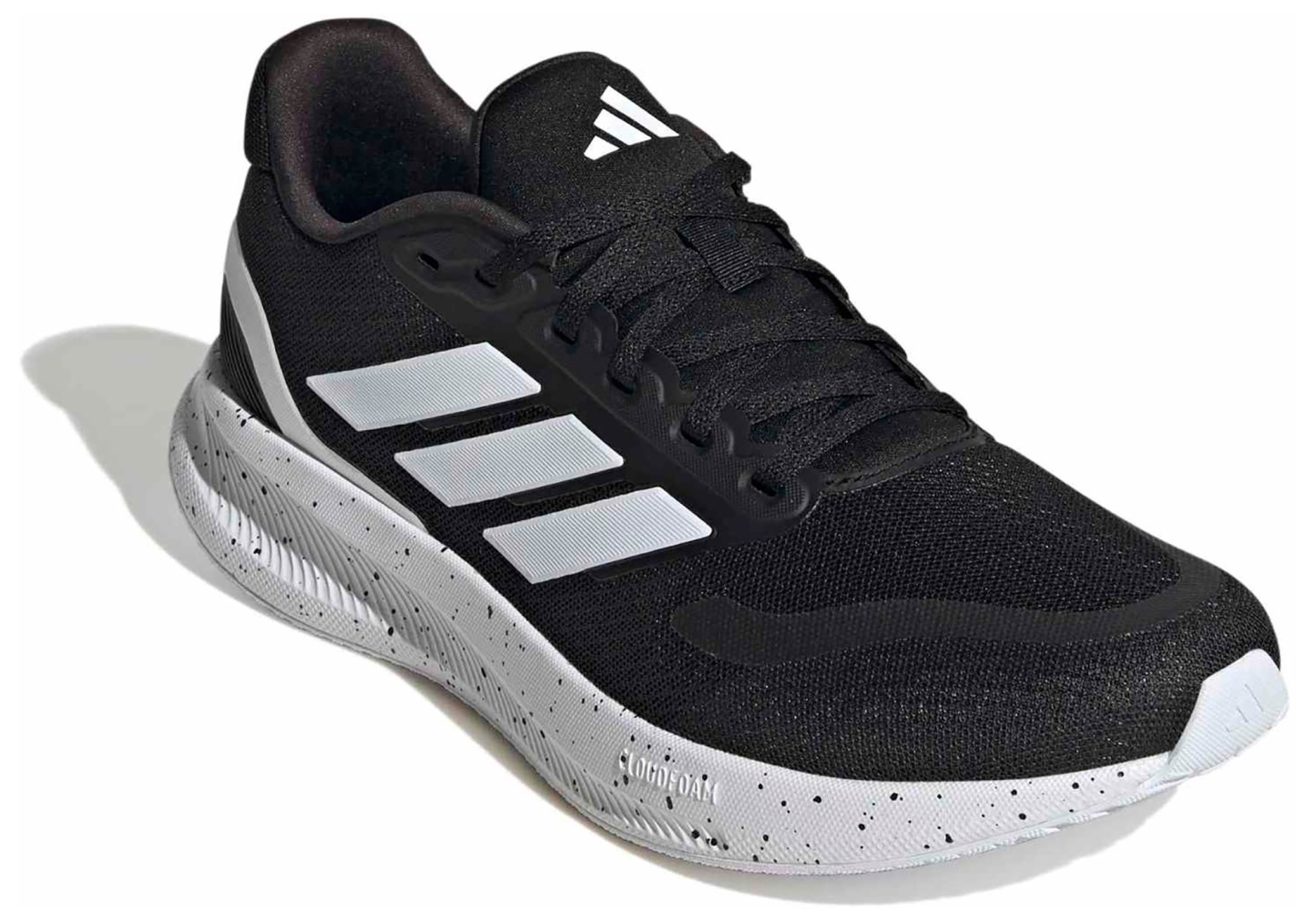 adidas Men's Runfalcon 5 Running Shoes - Core Black/Ftwr White/Core Black - View 5