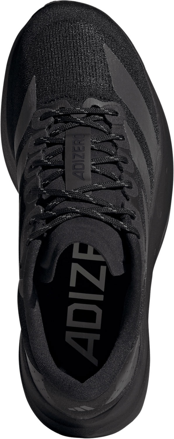 adidas Women's Adizero EVO SL Running Shoes - Black/Black/White - View 2
