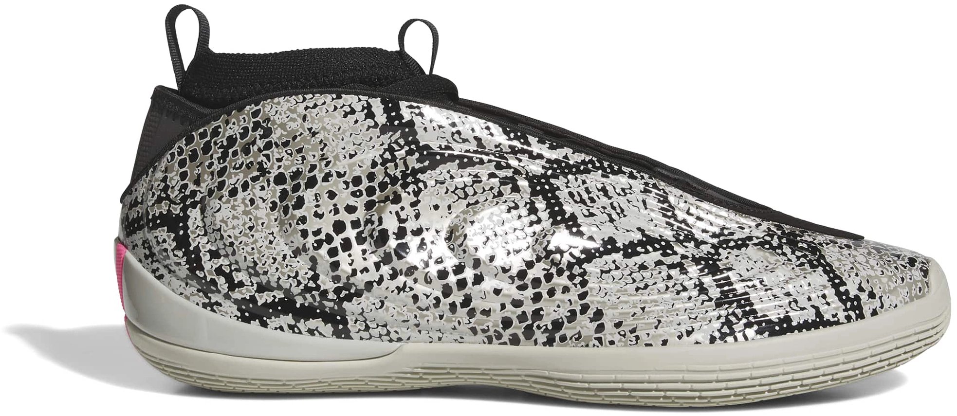 adidas Harden Volume 10 Basketball Shoes - Core Black/Screaming Green/Core Black - View 1
