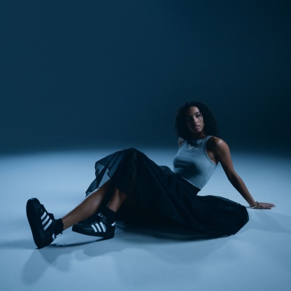 adidas Women's Superstar II Shoes - Black/Black/White - View 4