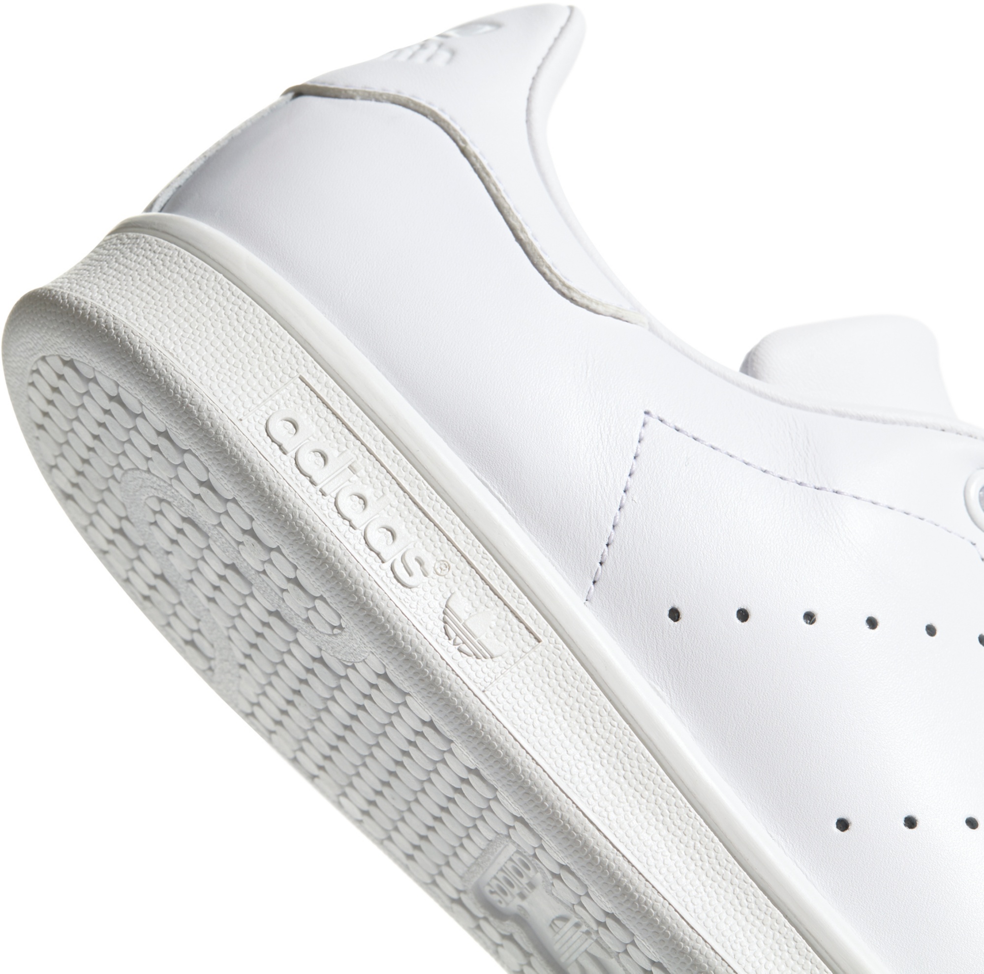 adidas Originals Men's Stan Smith Shoes - White/White - View 6