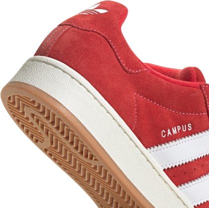 adidas Men's Campus 00s Shoes - Red/White - View 7