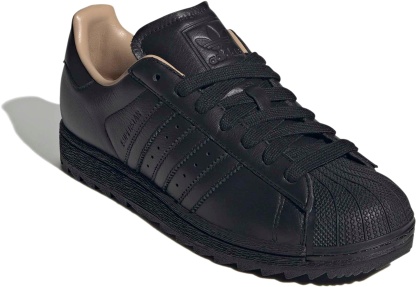 adidas Men's Superstar II Shoes - Ripple Black - View 6
