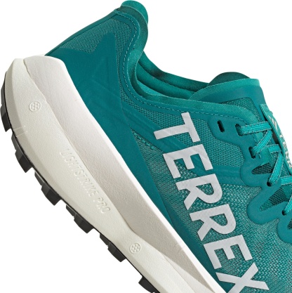 adidas Men's Terrex Agravic Speed Trail Running Shoes - Teal/Grey - View 9