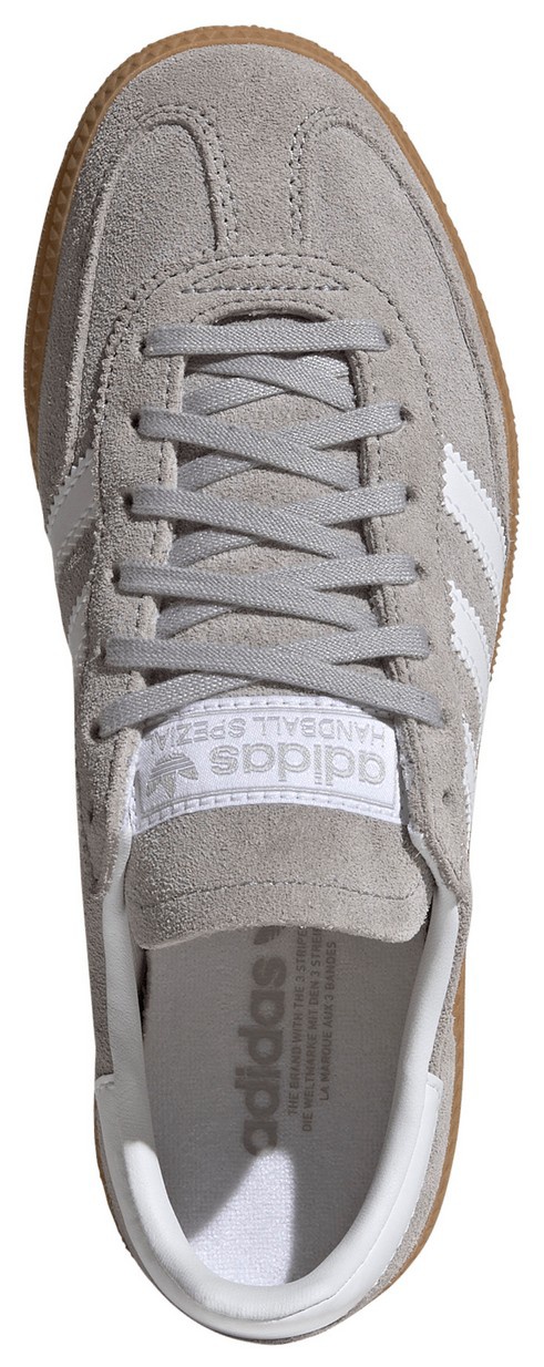 adidas Kids' Grade School Handball Spezial Shoes - Grey/White/Gum - View 2