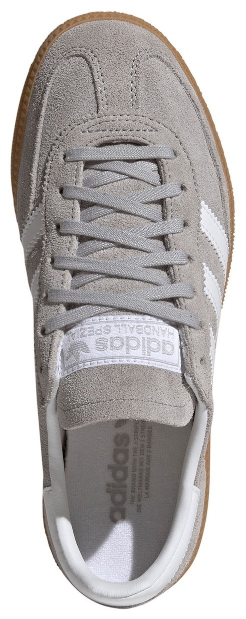 adidas Kids' Grade School Handball Spezial Shoes - Grey/White/Gum - View 2