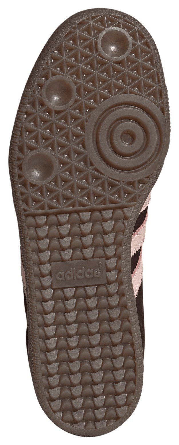 adidas Women's Samba OG Shoes - Aurora Coffee/Sandy Pink/Ftwr White - View 3