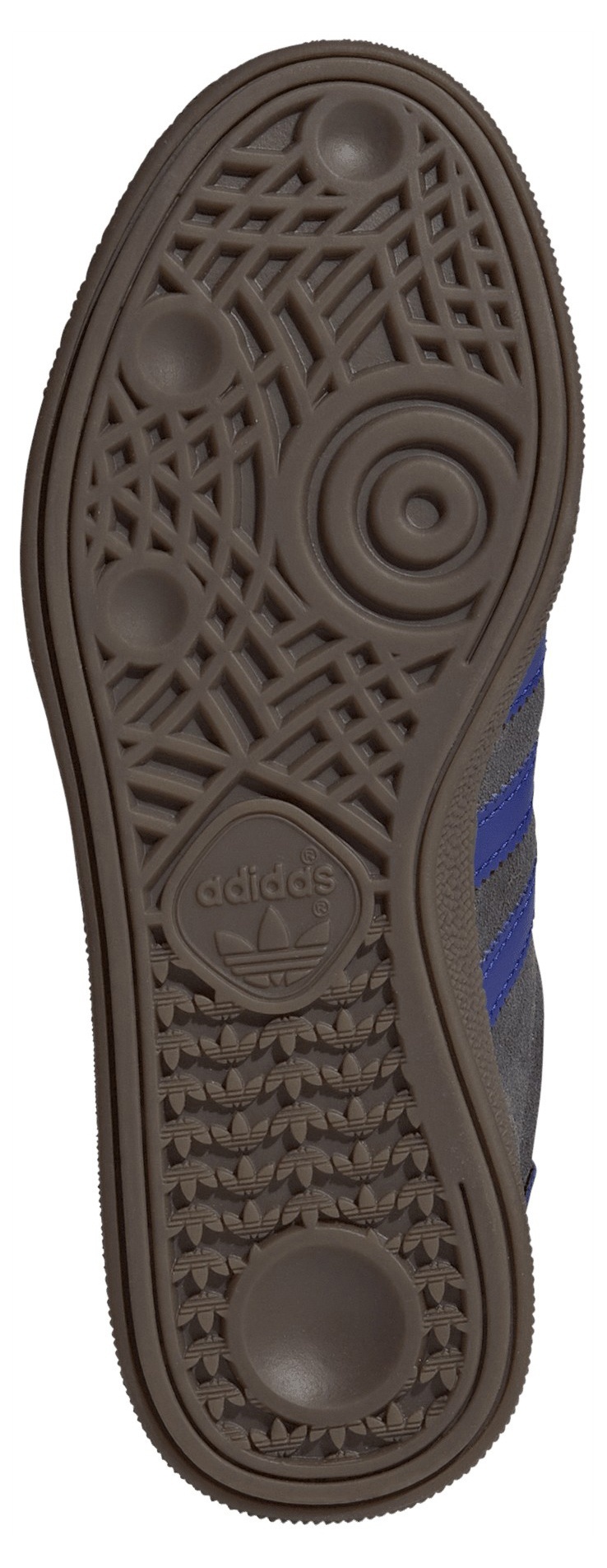 adidas Kids' Grade School Handball Spezial Shoes - Carbon/Lucid Blue/Gum - View 3