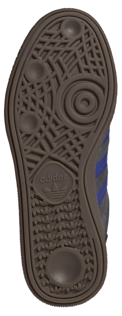 adidas Kids' Grade School Handball Spezial Shoes - Carbon/Lucid Blue/Gum - View 3
