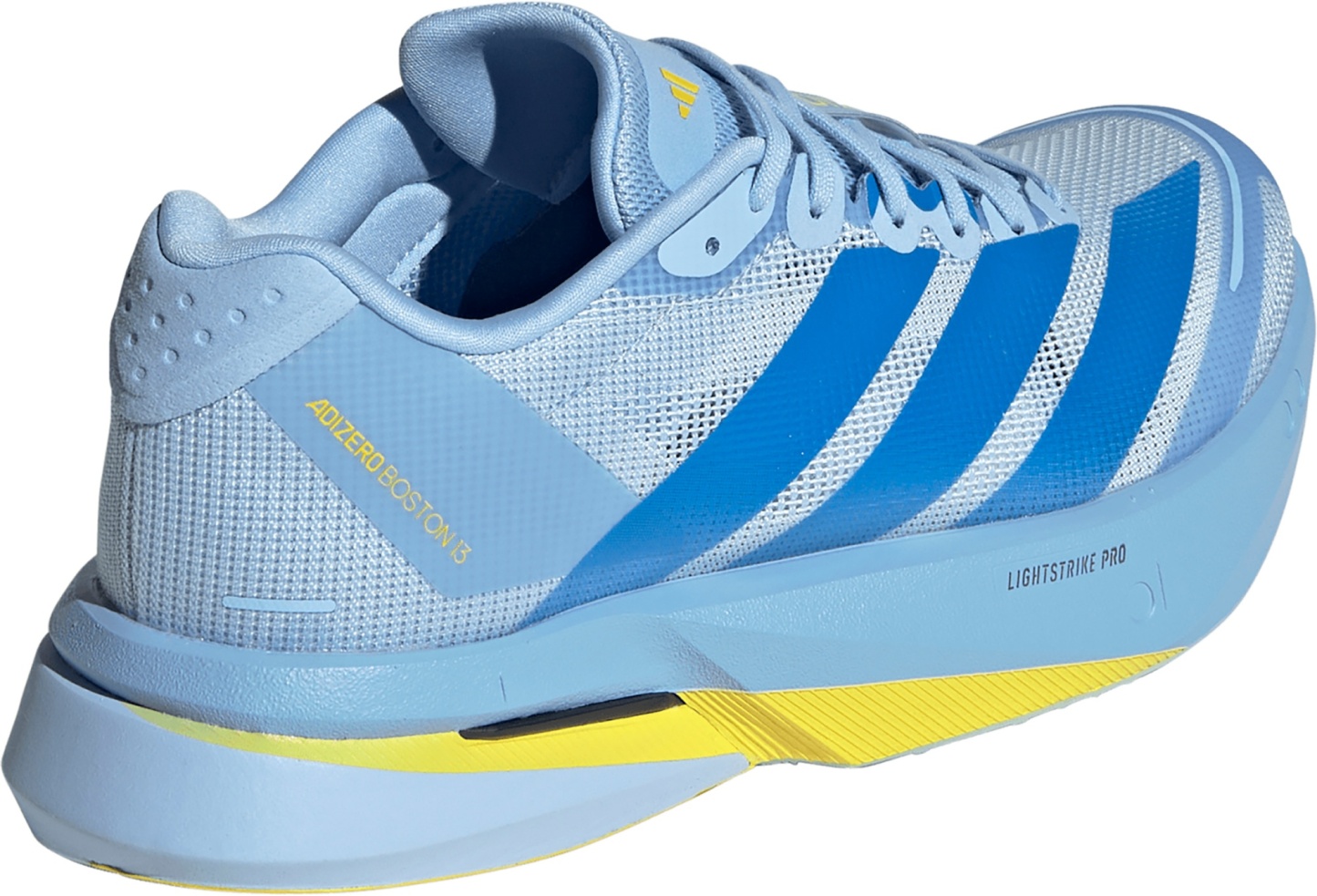 adidas Women's Adizero Boston 13 Running Shoes - Blue/Yellow - View 6