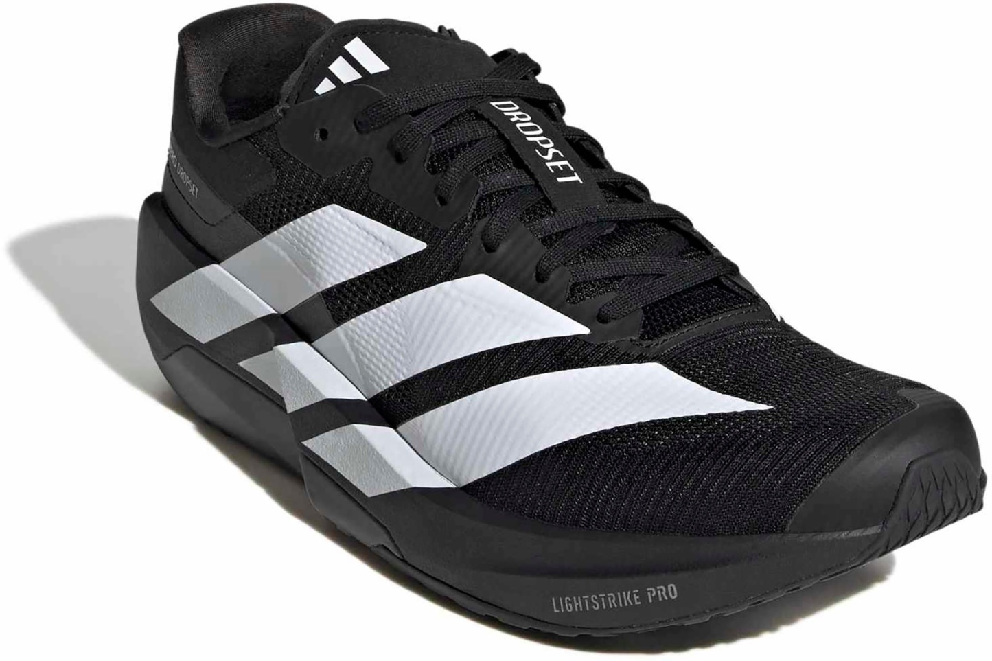 adidas Men's Adizero Dropset Pro Training Shoes - Black/White - View 6