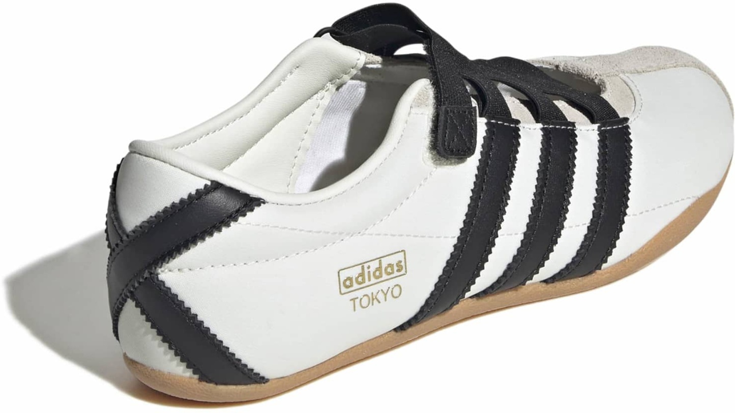 adidas Tokyo Women's MJ Shoes - Off White/Black/Gum 3 - View 5