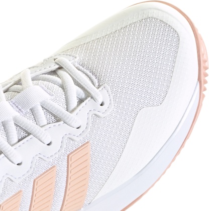 adidas Women's GameCourt 2 Tennis Shoes - White/Blush Pink/White - View 8