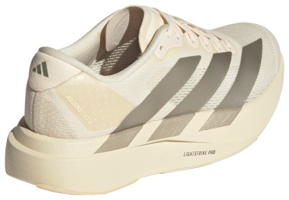 adidas Women's Adizero EVO SL Running Shoes - White/Cyber - View 6