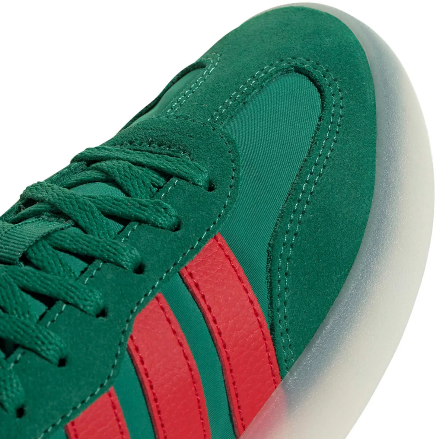 adidas Kids' Barreda Decode Shoes - Green/Red - View 6