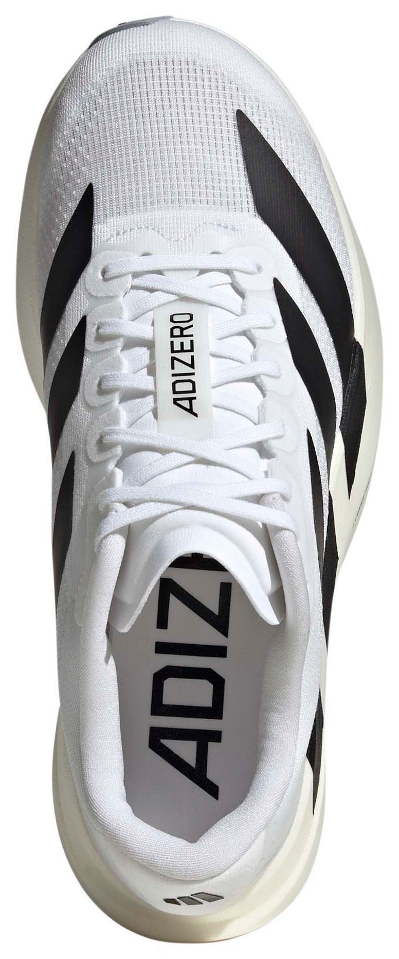 adidas Women's Adizero EVO SL Running Shoes - White/Black/White - View 2
