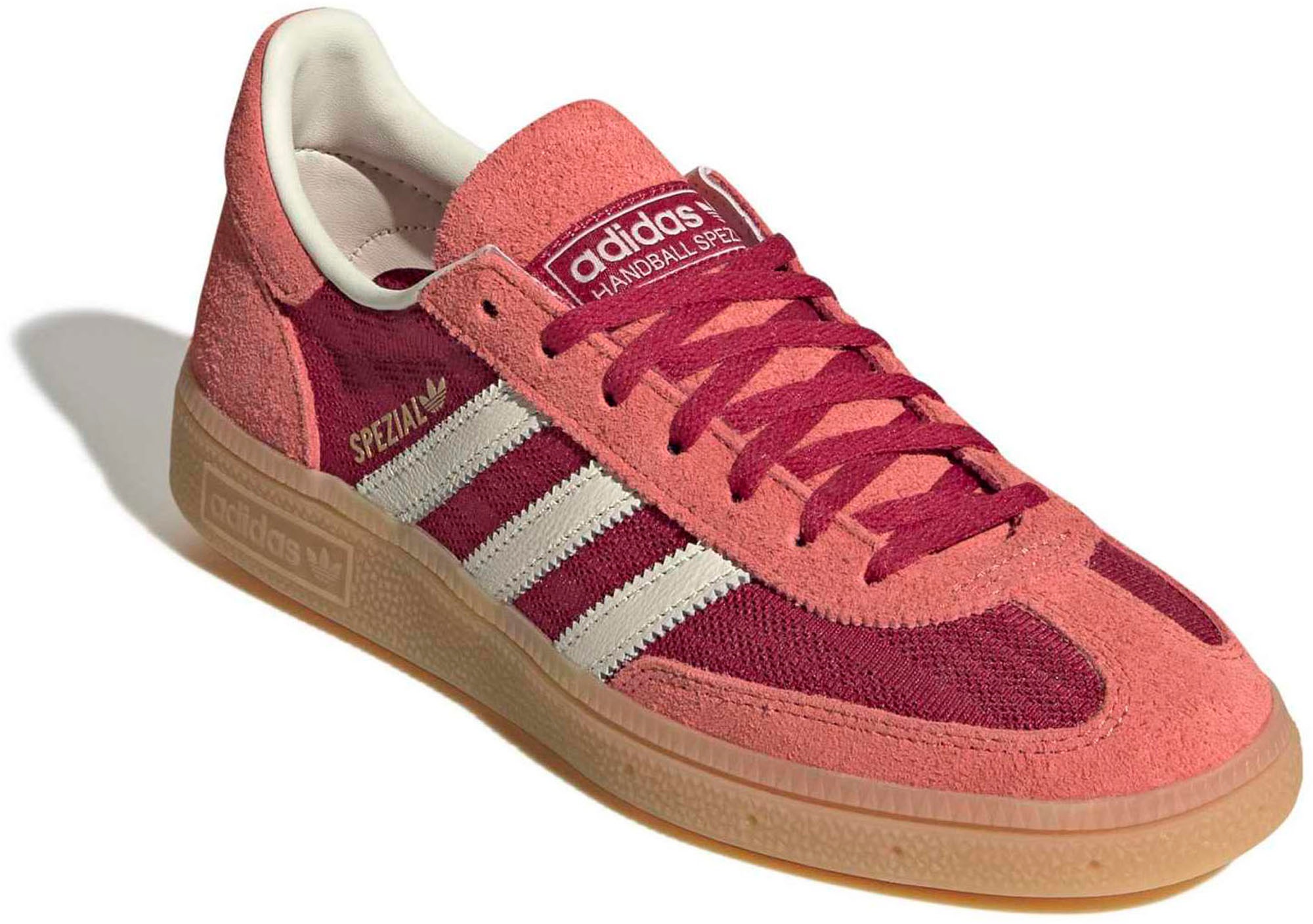 adidas Women's Handball Spezial Shoes - Red/Wht/Preloved Scarlet - View 5