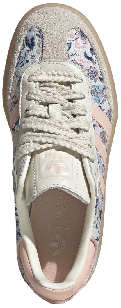 adidas Kids' Grade School Sambae Shoes - Off White/Blush Pink/Gum - View 2