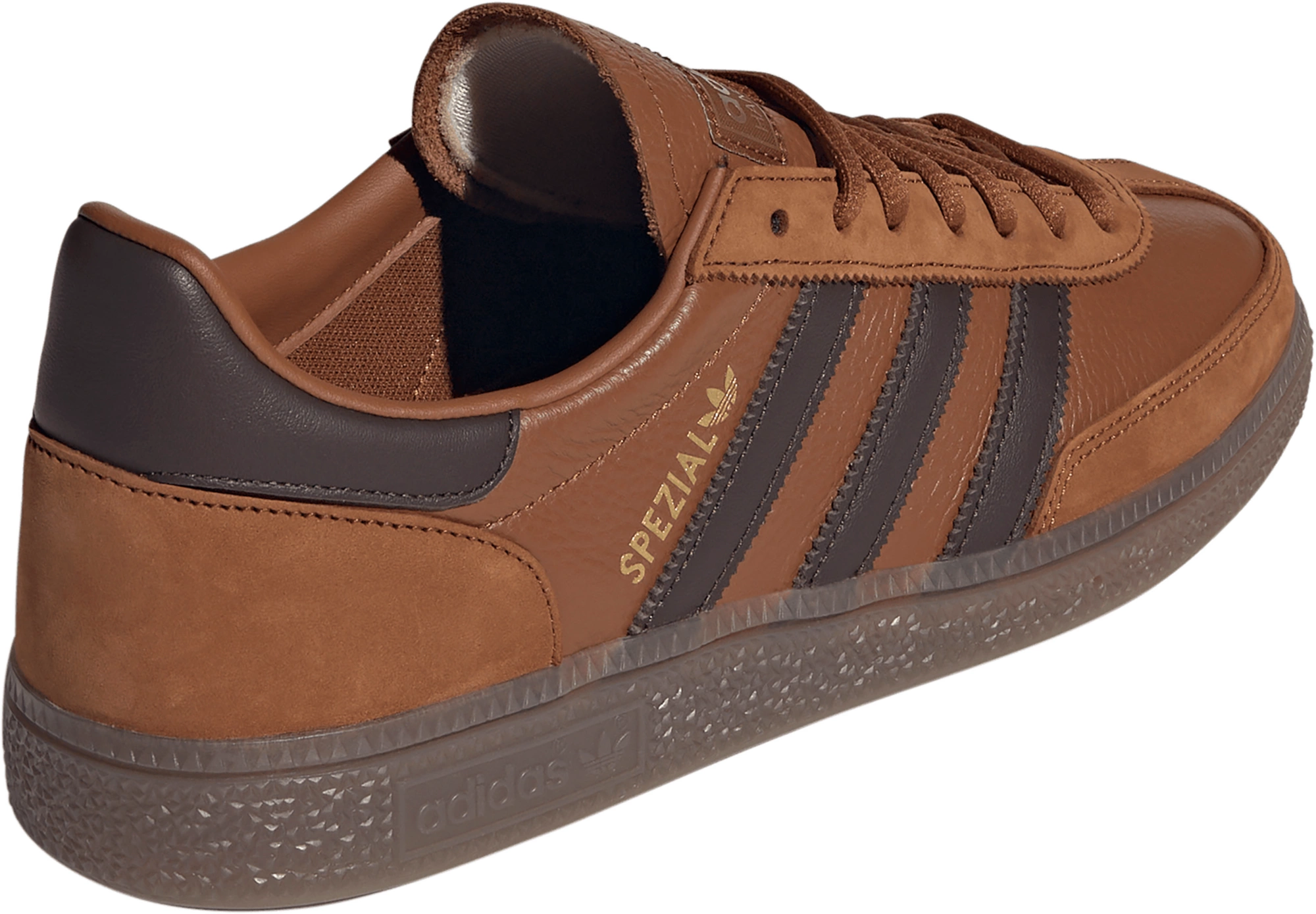 adidas Men's Handball Spezial Shoes - Bronze/Aurora Coffee/Gum - View 5