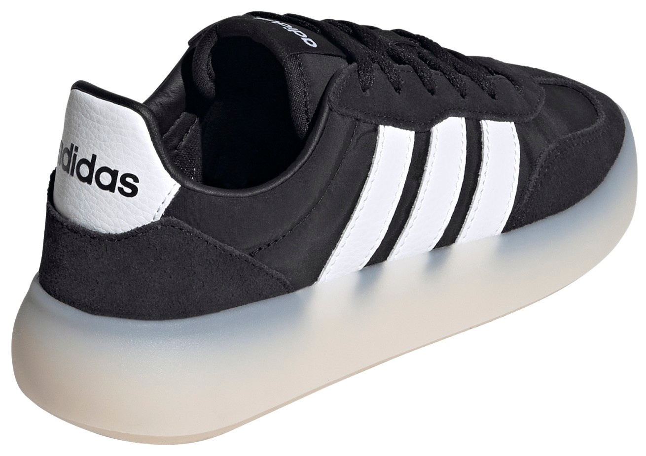 adidas Kids' Grade School Barreda Decode Shoes - Black/White - View 6