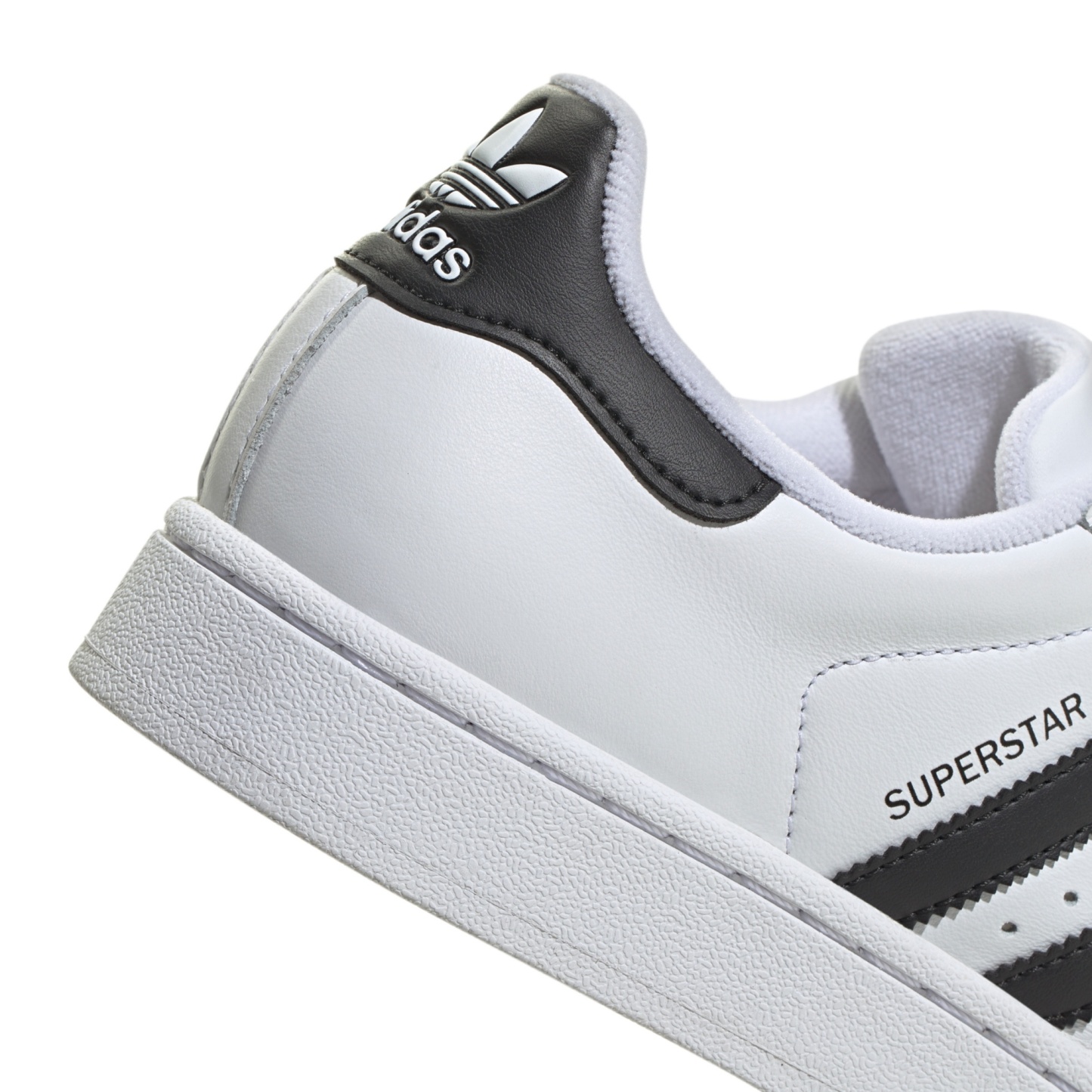 adidas Women's Superstar II Shoes - White/Black/White - View 6