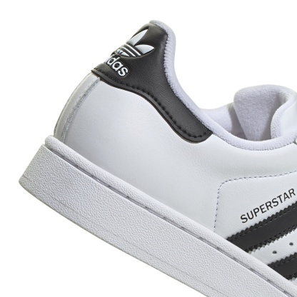 adidas Women's Superstar II Shoes - White/Black/White - View 6