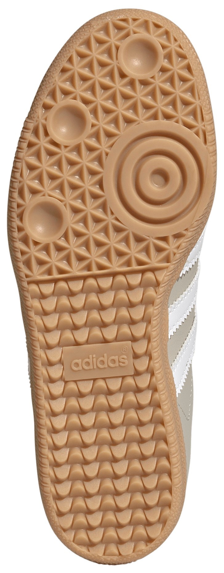 adidas Kids' Grade School Samba OG Shoes - Grey/White - View 3
