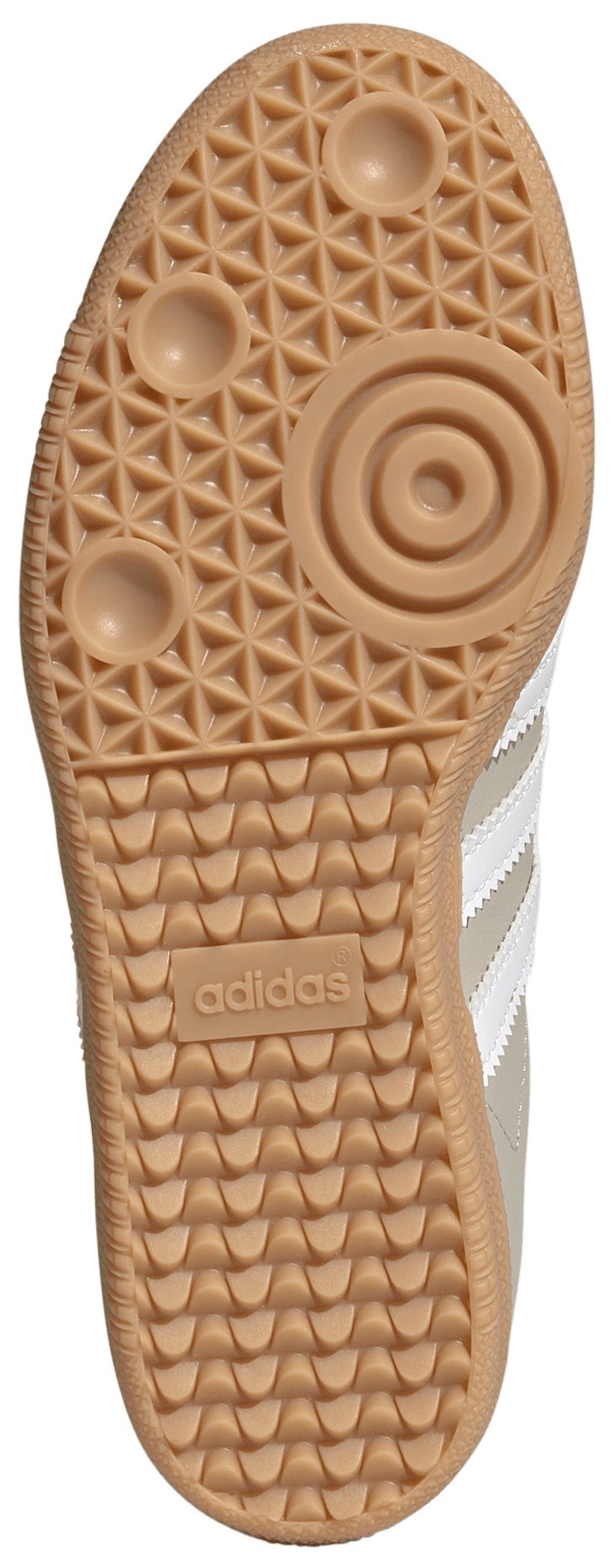adidas Kids' Grade School Samba OG Shoes - Grey/White - View 3