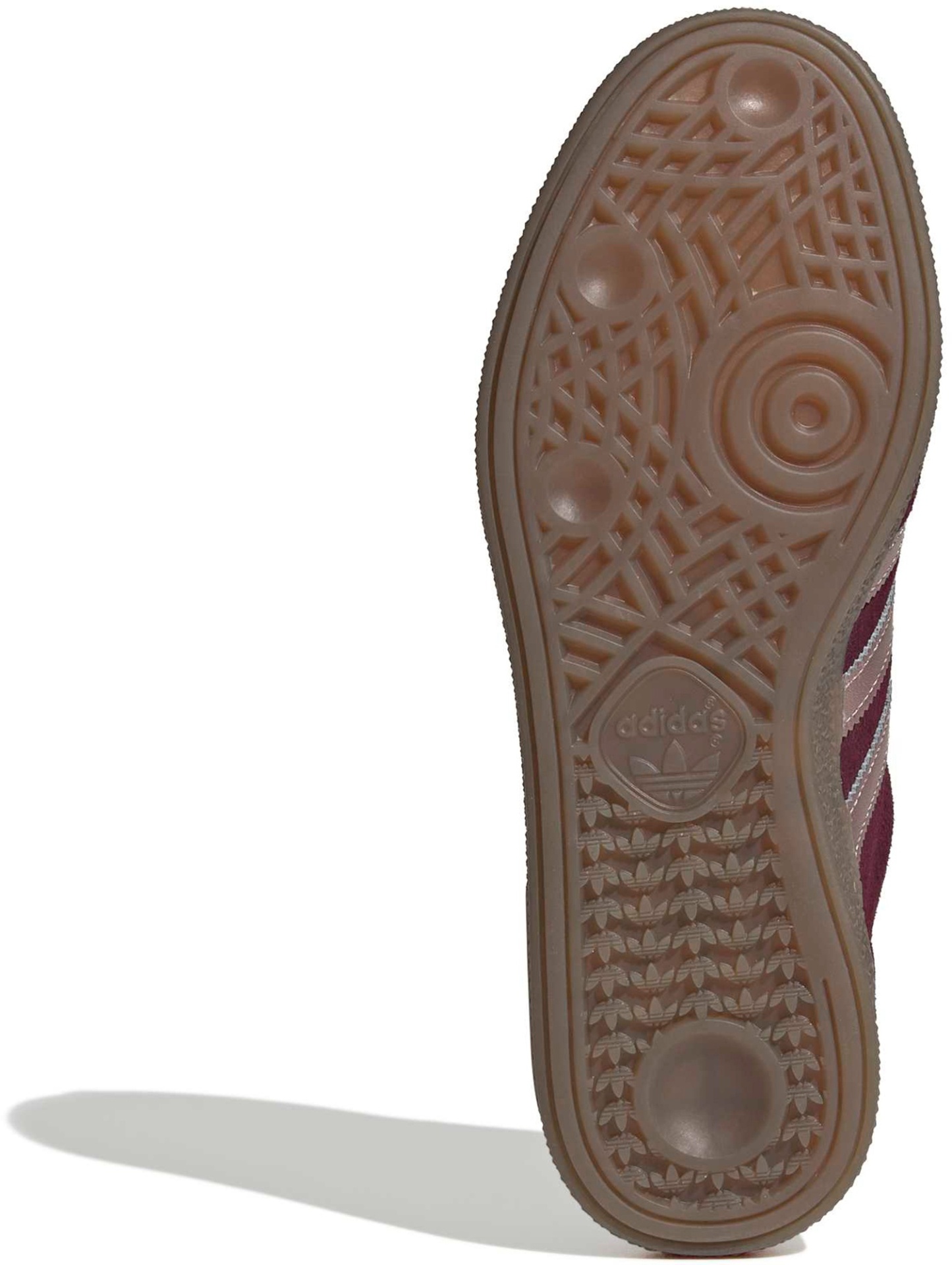 adidas Women's Handball Spezial Shoes - Maroon/Vapor Grey Mtlc - View 3
