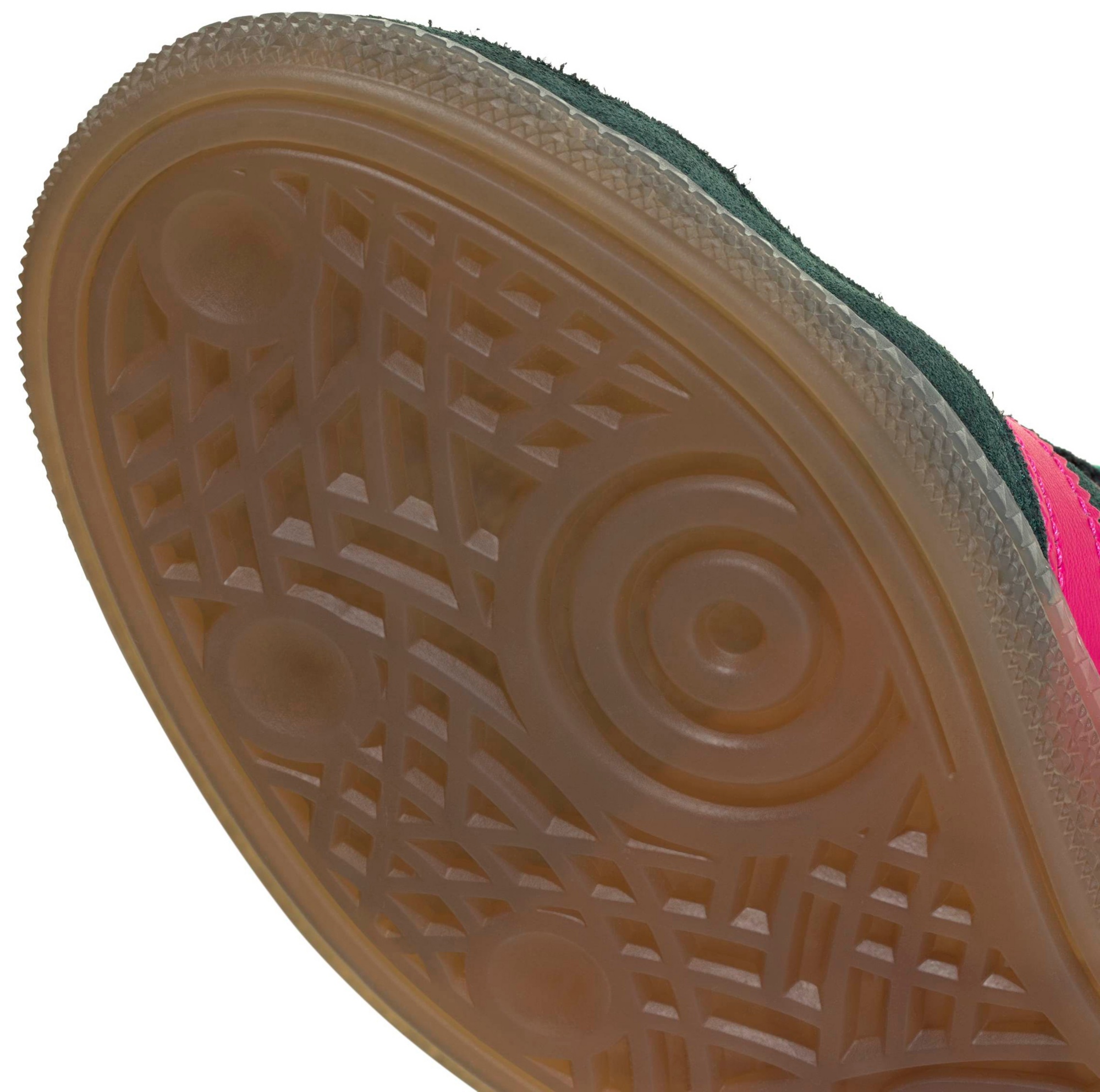 adidas Kids' Grade School Handball Spezial Shoes - Aurora Ivy/Shock Pink/Gum - View 8