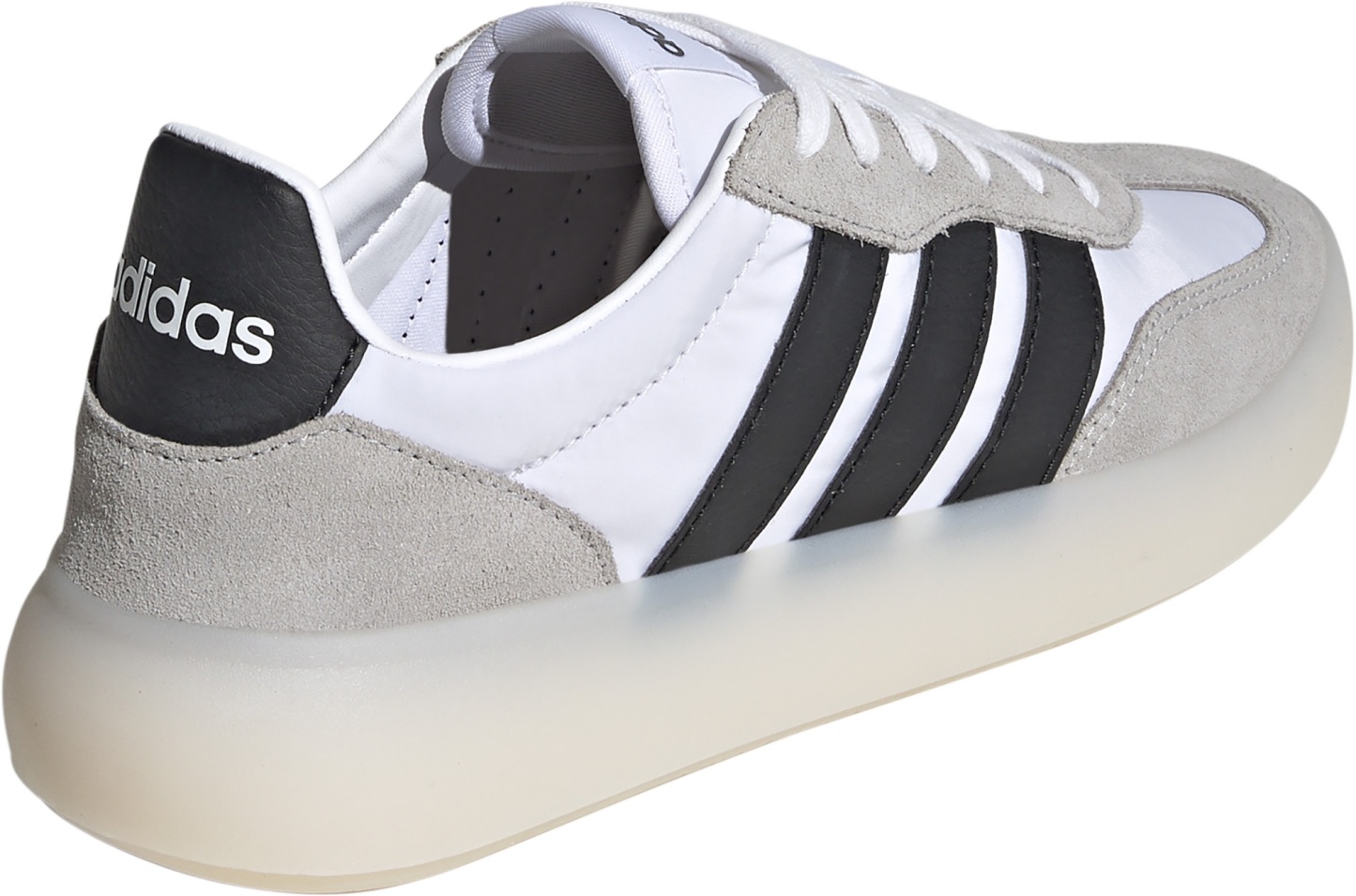 adidas Women's Barreda Decode Shoes - White/Black/White - View 8