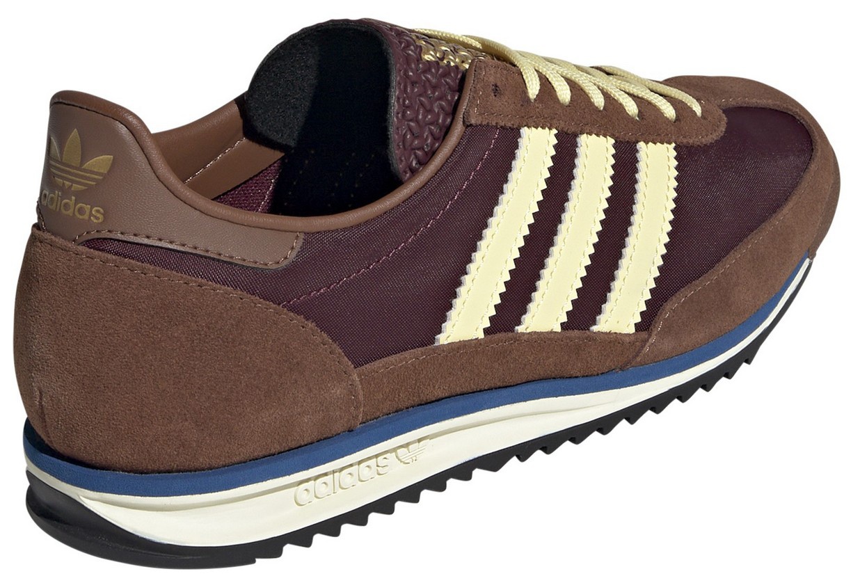 adidas Women's SL72 OG Shoes - Maroon/Yellow - View 6