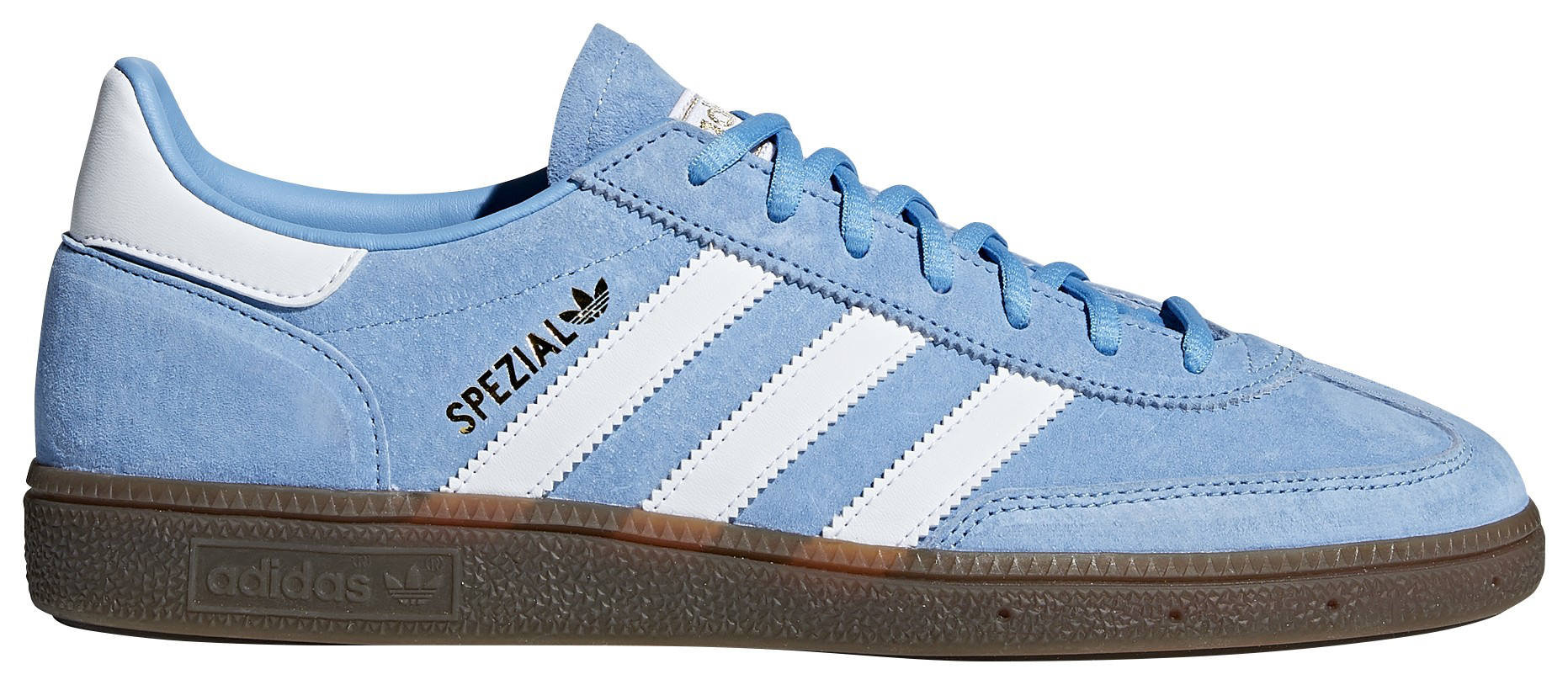 adidas Men's Handball Spezial Shoes - Blue/White/Gum - View 1