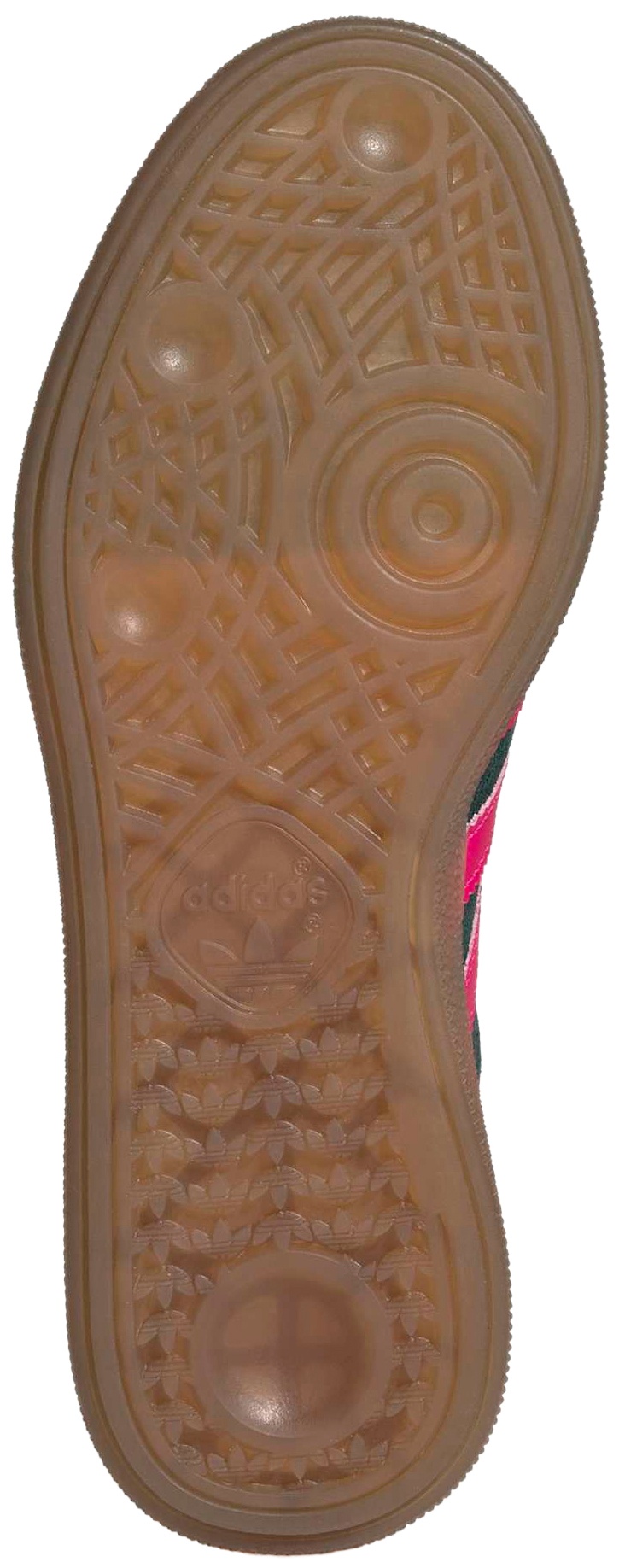 adidas Kids' Grade School Handball Spezial Shoes - Aurora Ivy/Shock Pink/Gum - View 3