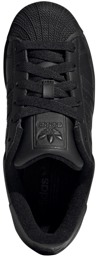 adidas Kids' Grade School Superstar II Shoes - Black - View 2